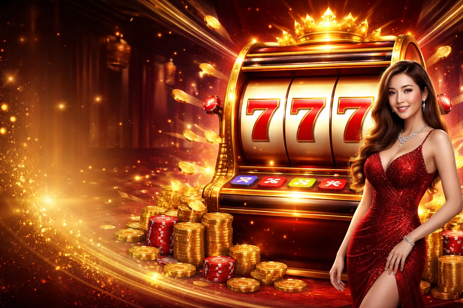 Giao diện trò chơi slot sống động tại 123b nhà cái